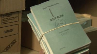 South Yorkshire Police notebooks