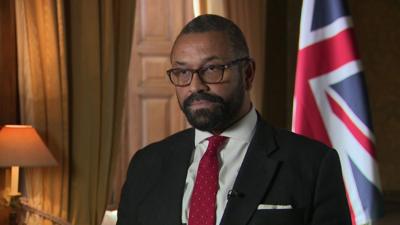 UK Foreign Secretary James Cleverly