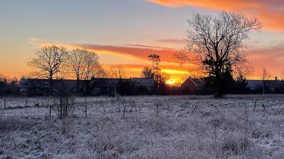 Cold weather morning in Penn, Buckinghamshire