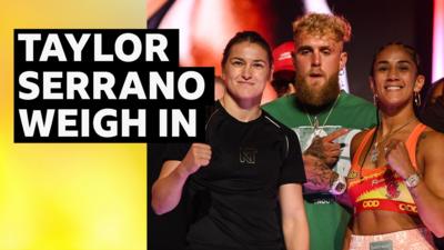 Katie Taylor and Amanda Serrano