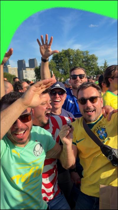 Brazil fans