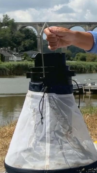 A mosquito trap. 