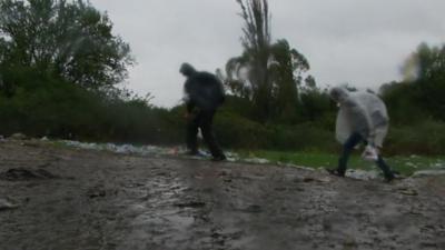 Migrants in Macedonia