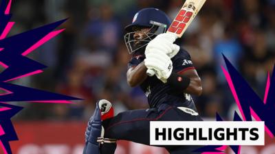 USA batter Aaron Jones