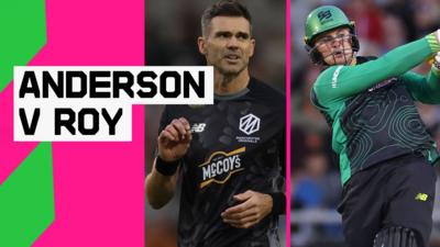 James Anderson and Jason Roy