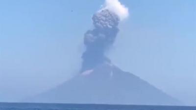 Stromboli Volcano