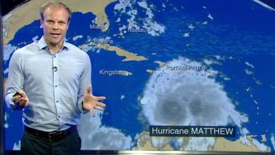 Simon King tells Newsround what's next for Hurricane Matthew