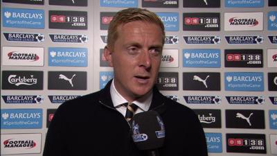 Swansea City boss Garry Monk