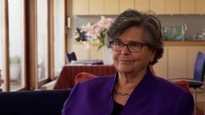 Ruth Dreifuss at home