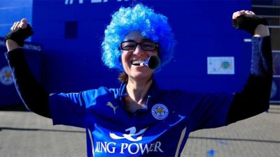 The party starts after Leicester City win the Premier League.