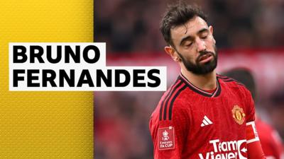 Manchester United midfielder Bruno Fernandes