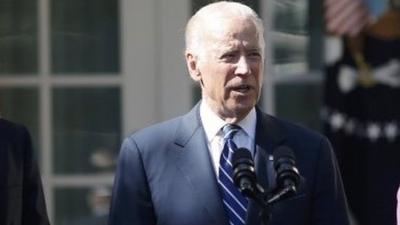 President Obama, Vice-President Joe Biden and Dr Jill Biden