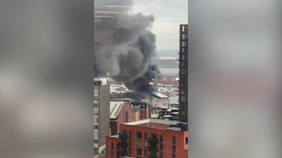 Birmingham warehouse fire