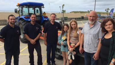 Mabel, 12, and Elsie 10, got into difficulty off Barmouth, Gwynedd, on 3 August