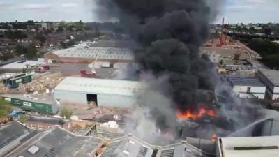 West Bromwich fire