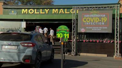 Molly Malone's restaurant in Johannesburg