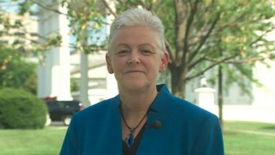 EPA Administrator Gina McCarthy speaks to the BBC from the White House