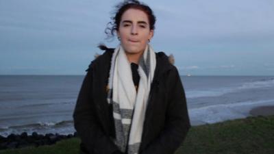 Darcy Bayless near her home