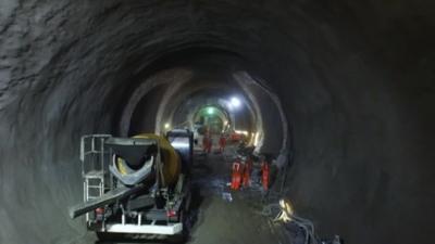 Crossrail tunnel