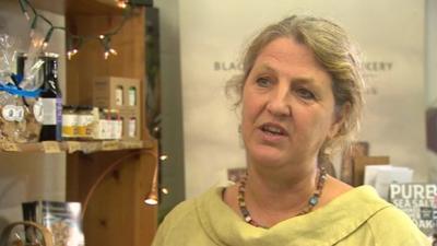 Jo Carthew, of Black Mountains Smokery in Crickhowell