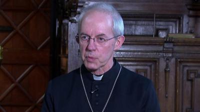 Archbishop of Canterbury Justin Welby