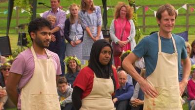 Great British Bake off finalists