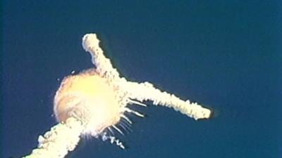 The Challenger shuttle disaster