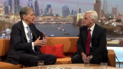 Philip Hammond and John McDonnell