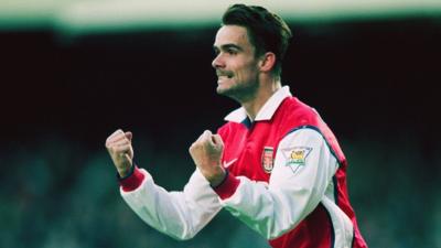 Arsenal's Marc Overmars