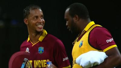 West Indies match-winner Lendl Simmons