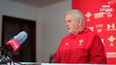 Wales coach Warren Gatland