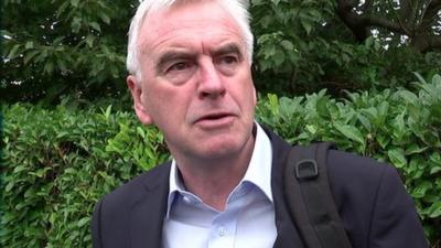 Shadow Chancellor John McDonnell