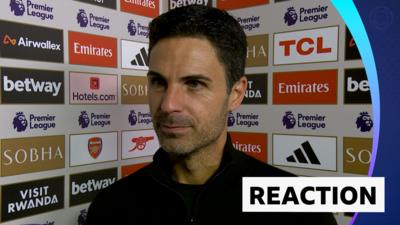 Arsenal manager Mikel Arteta 