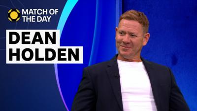 Hull City's assistant head coach Dean Holden in the Match of the Day studio