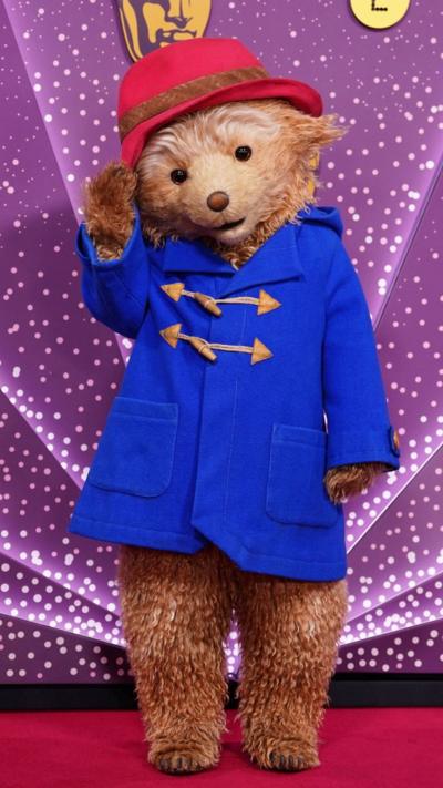 Paddington Bear on Bafta Awards 2026 red carpet 