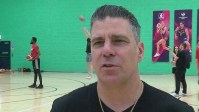 Leicester Riders head coach Rob Paternostro