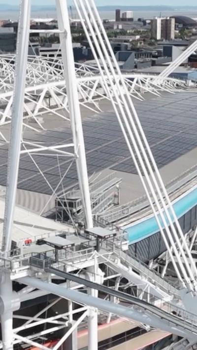 Roof of Principality Stadium
