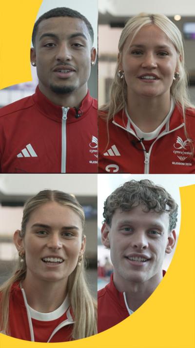 Orlando Holley-Sotomi, Lowri Windsor, Cari Hughes and Matt Richards