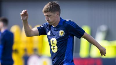 Scotland's Ryan Gauld in training