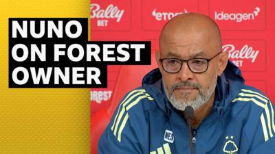 Nottingham Forest manager Nuno Espirito Santo