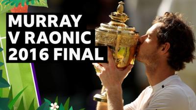 Andy Murray kisses gold Wimbledon trophy 