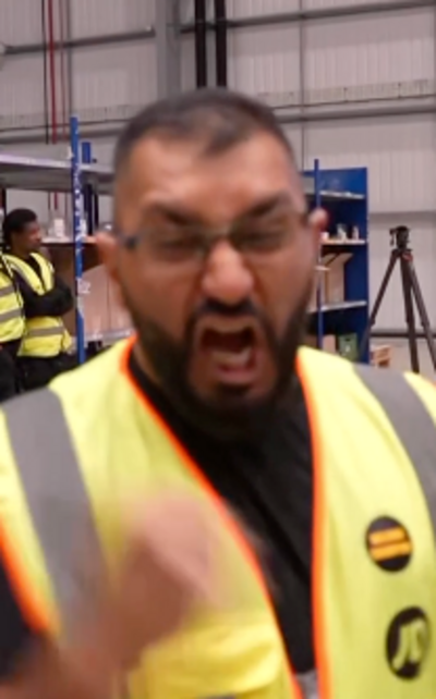 man celebrates england win
