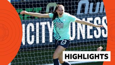 Isobel Goodwin celebrating