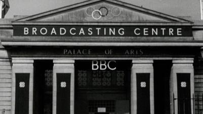 Black and white image of Broadcasting Centre in 1948.