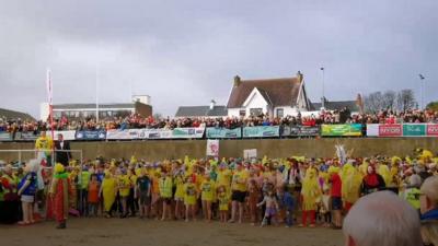 New Year's Day swim