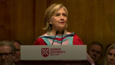 Hillary Clinton is to be the new chancellor of Queen's University, Belfast (QUB)