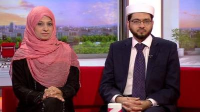 Saima Alvi and Qari Asim