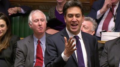 Ed Miliband at PMQs