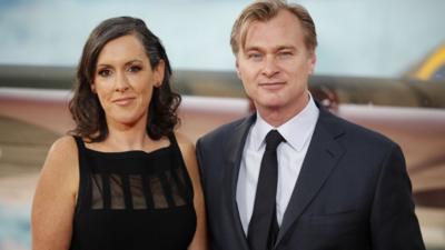 Director Christopher Nolan and Emma Thomas