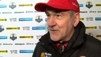 Tyrone manager Mickey Harte